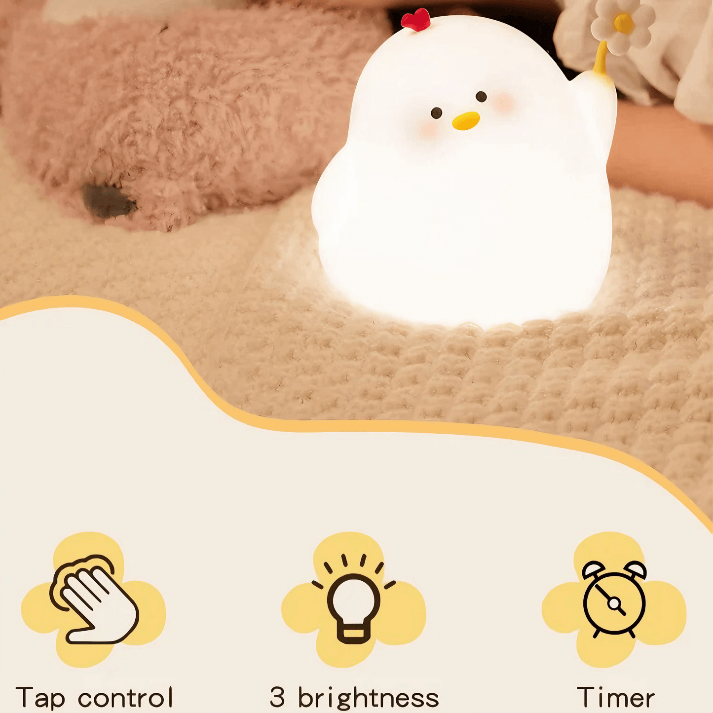 Lightgrace Chicken Night Light - Default Title