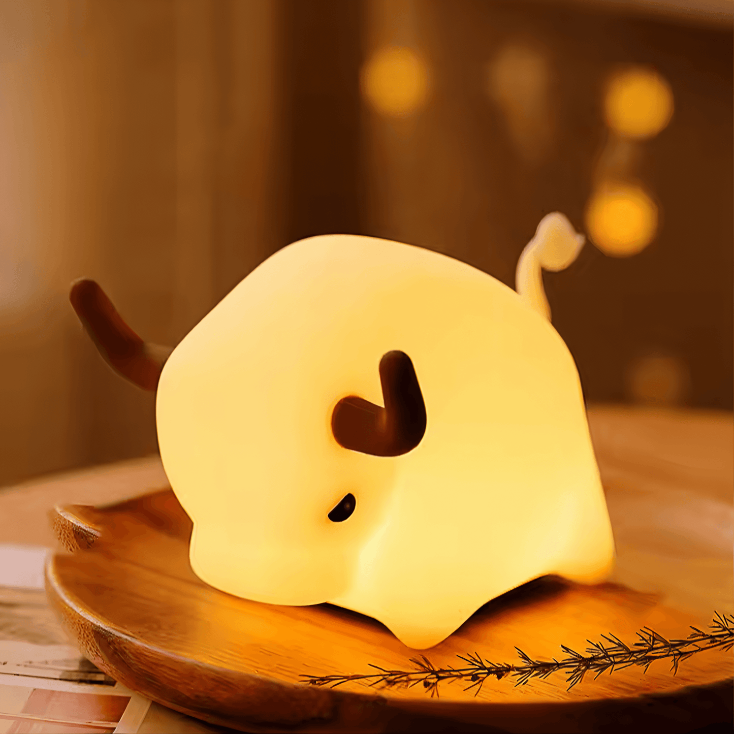 Bull Night Light