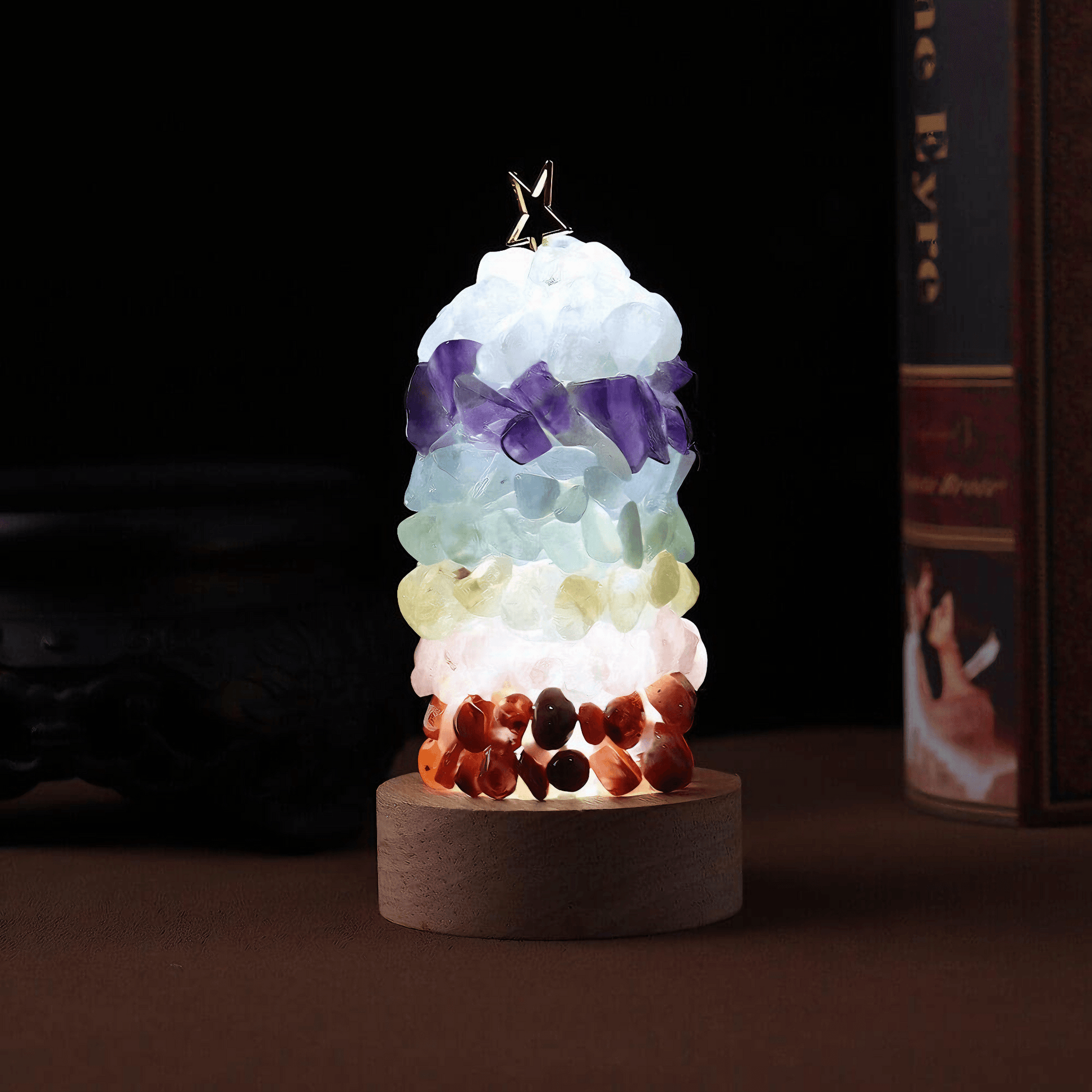 Lightgrace Crystal Gravel Night Lamp