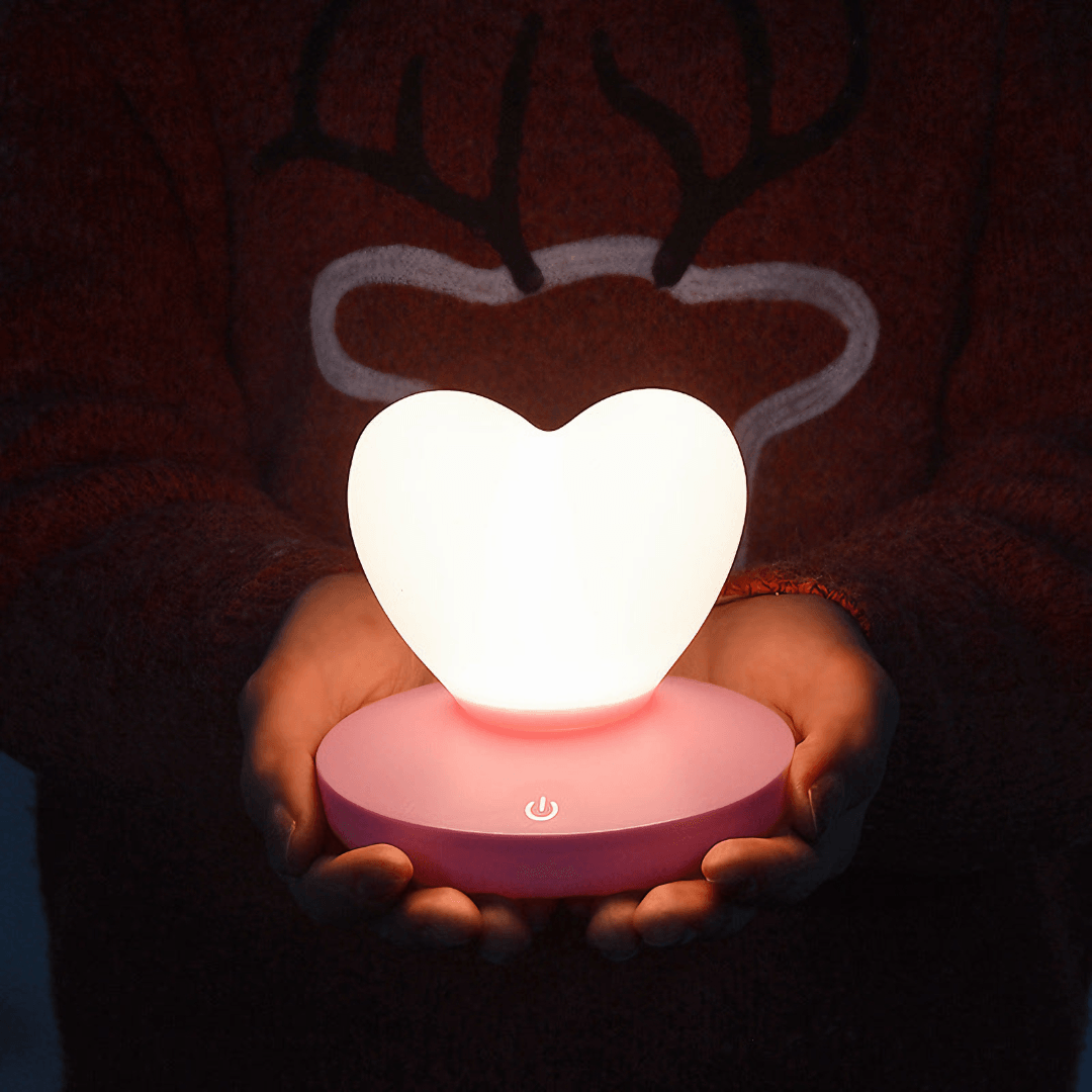 night lights from Light grace Heart Night Lamp