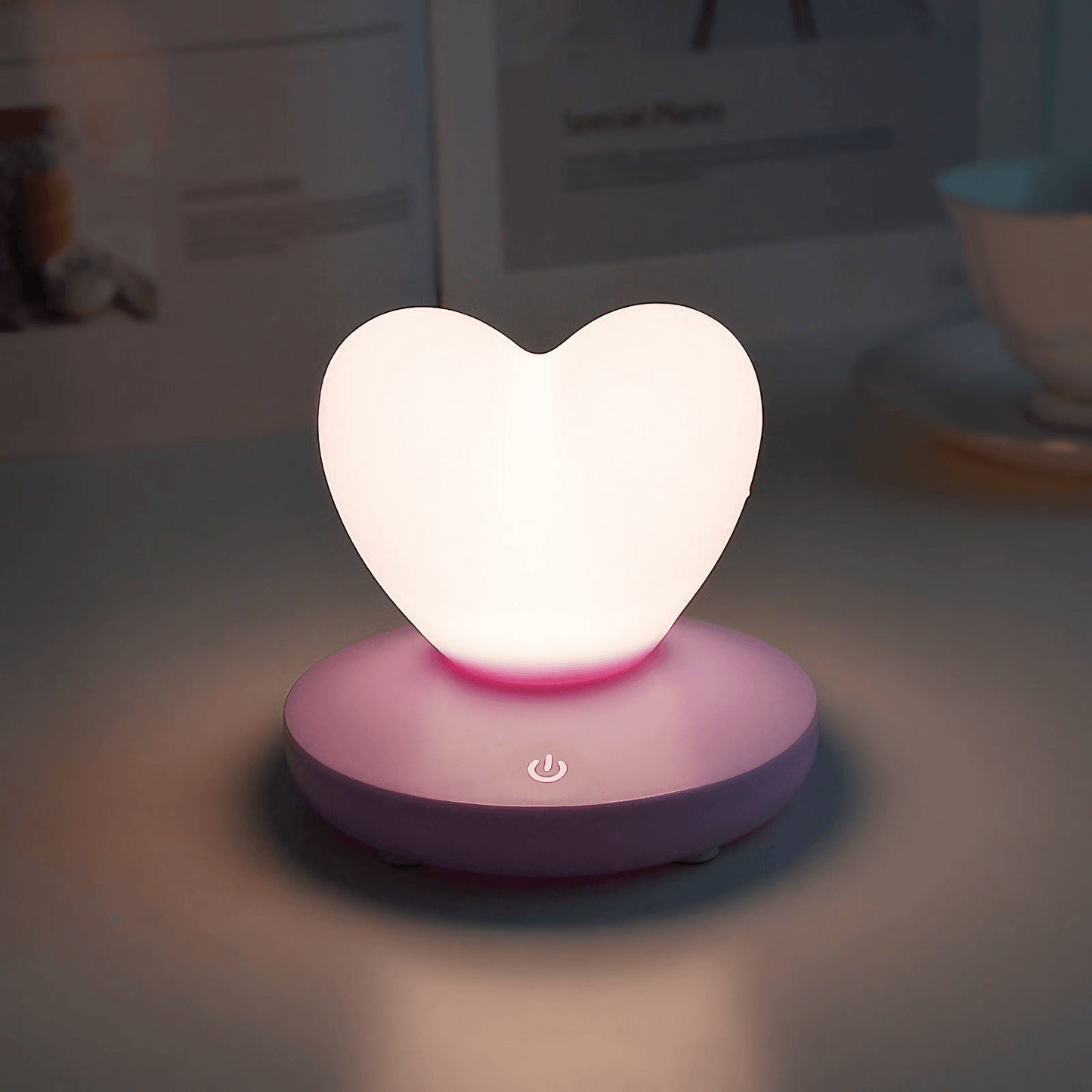 night lights from Light grace Heart Night Lamp
