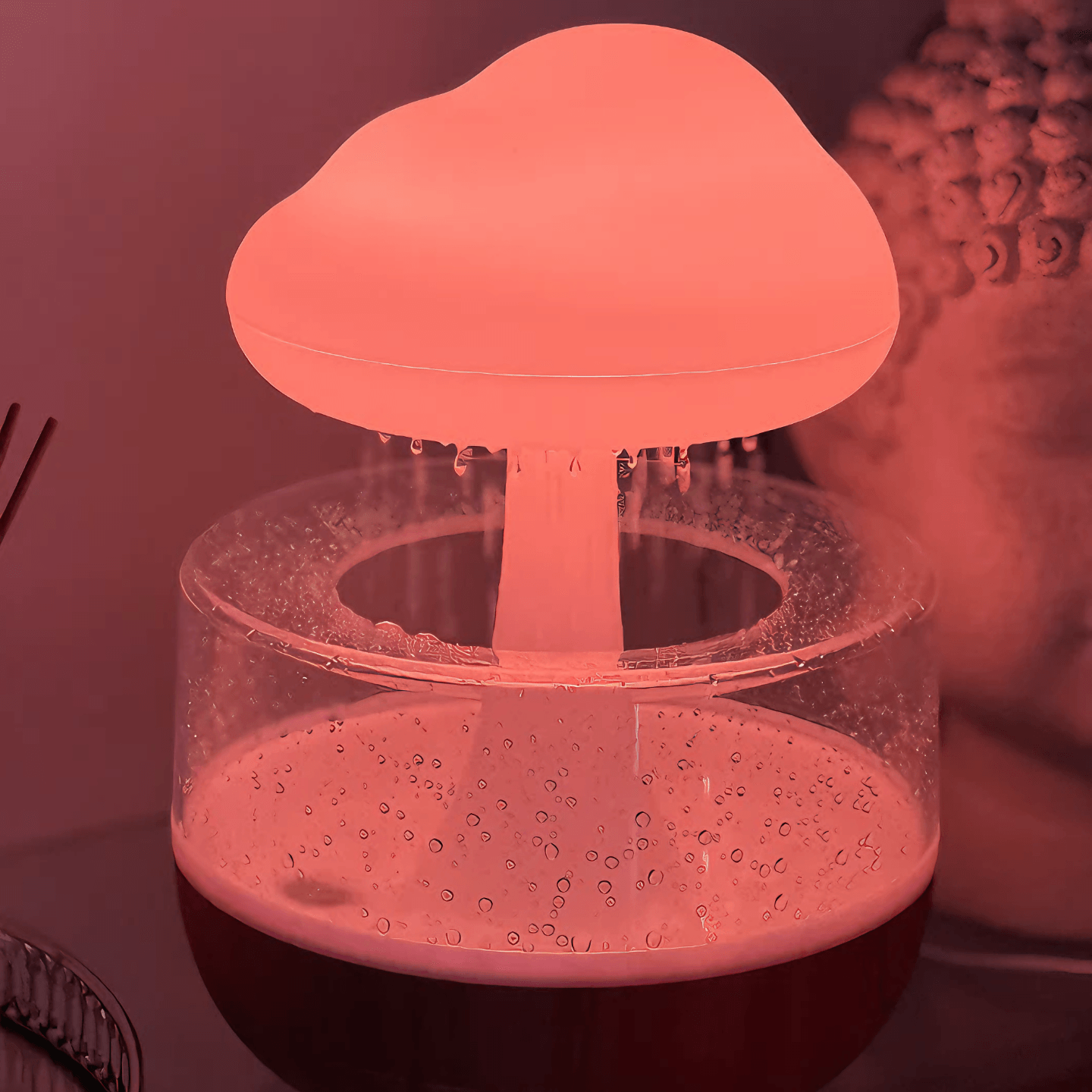 Rain Cloud Humidifier from Light grace in room corner
