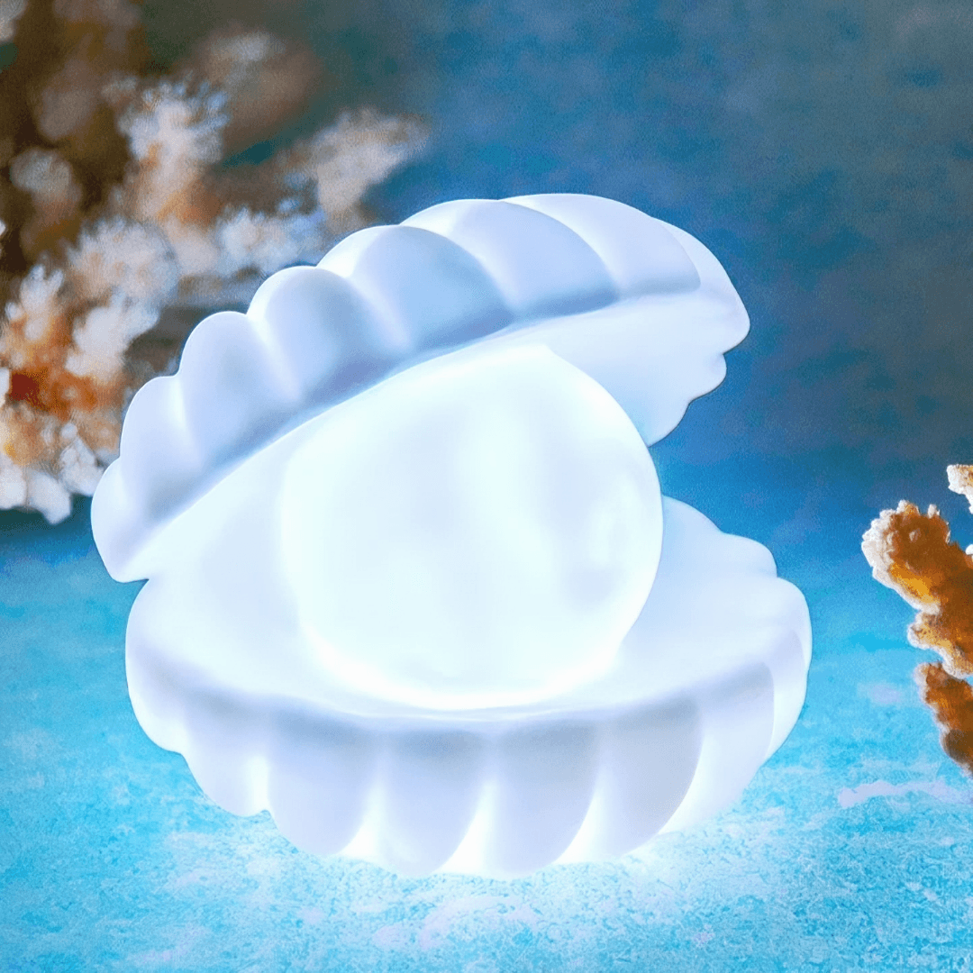 Pearl Night Light from Light grace in room