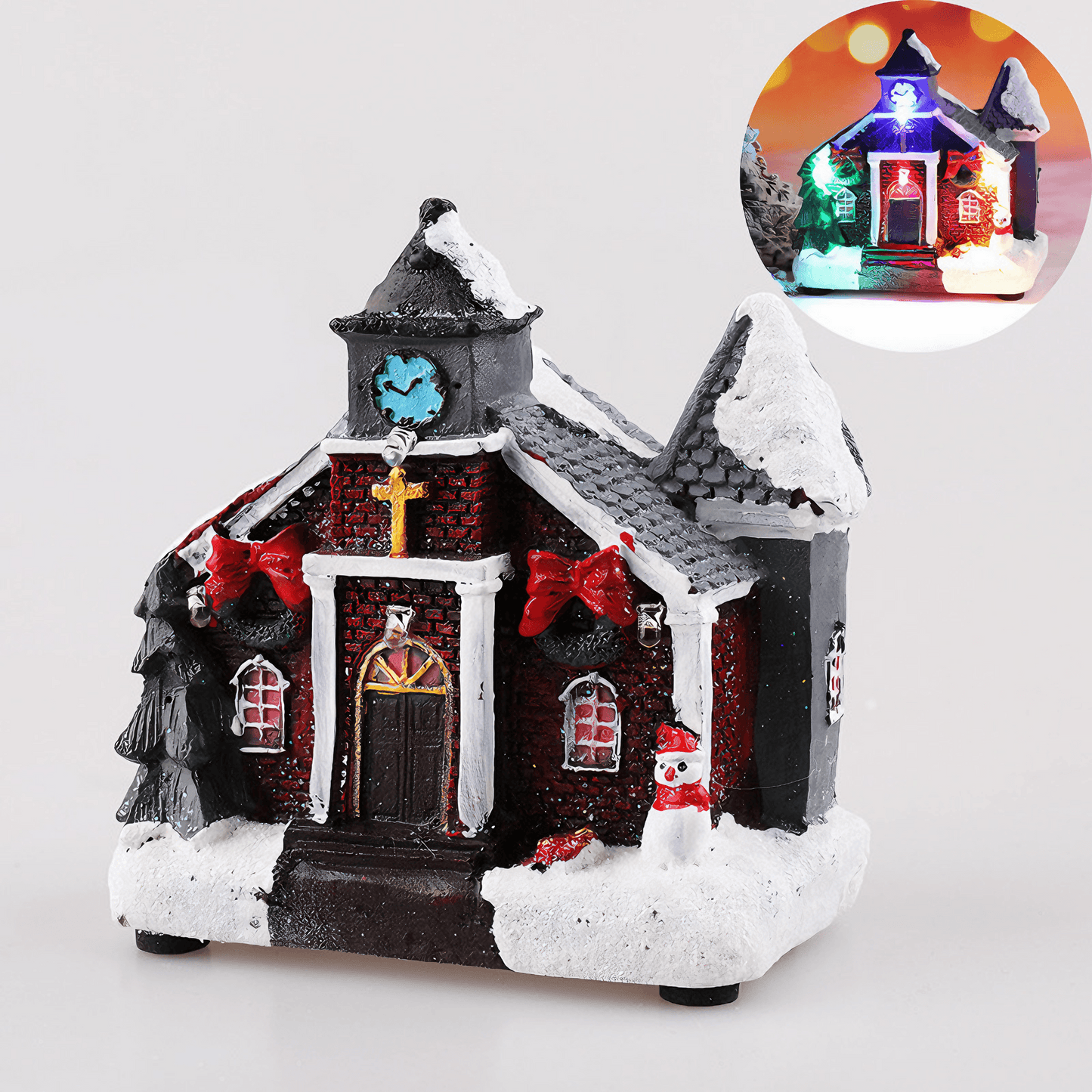 Light Grace Led Christmas Mini Houses - Twilight Cabin