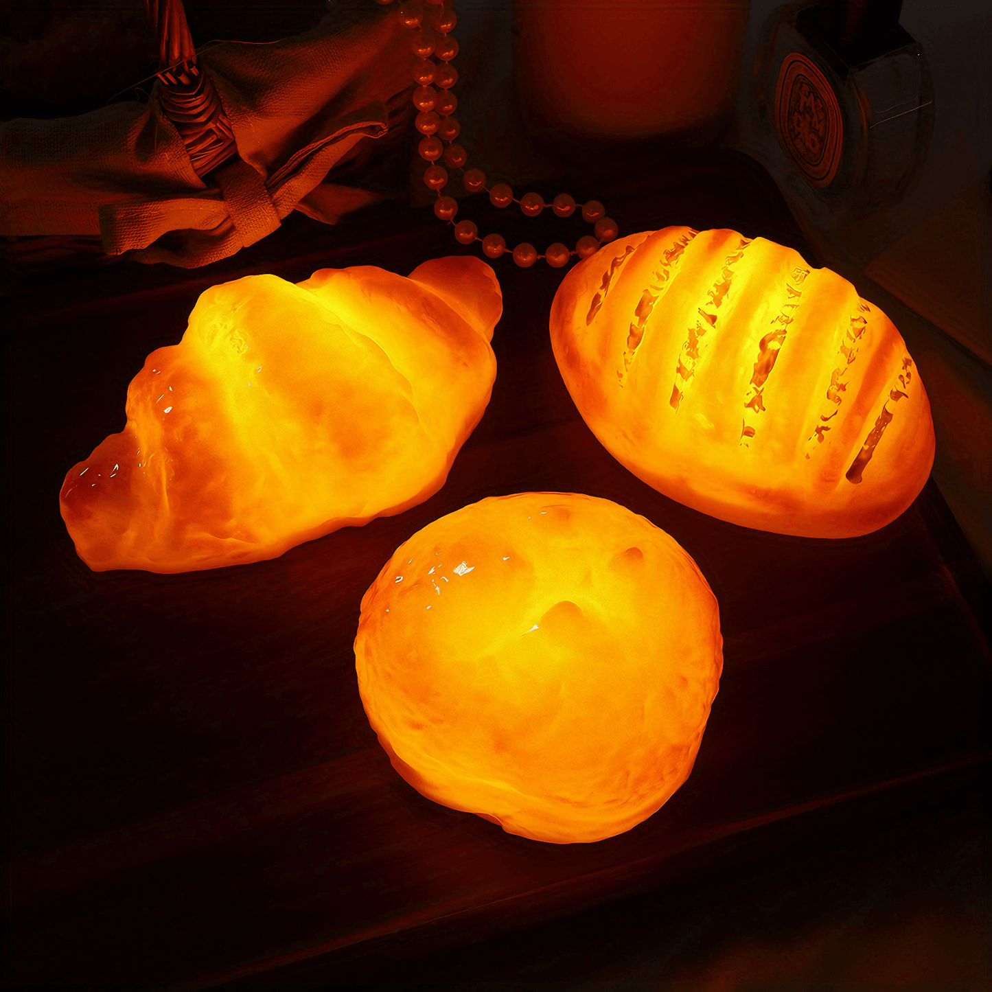 Lightgrace Bread Night Lights - Croissant