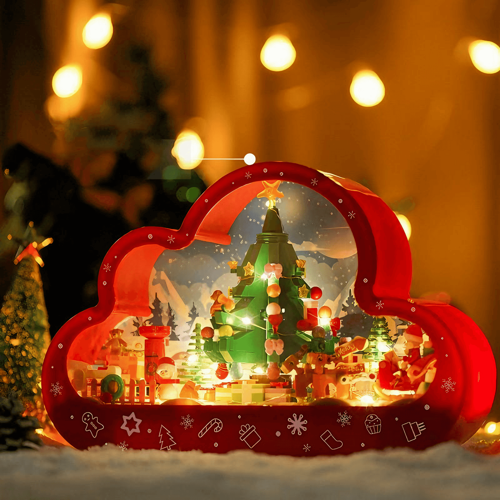 Lightgrace Decorative Christmas Cloud Lamp