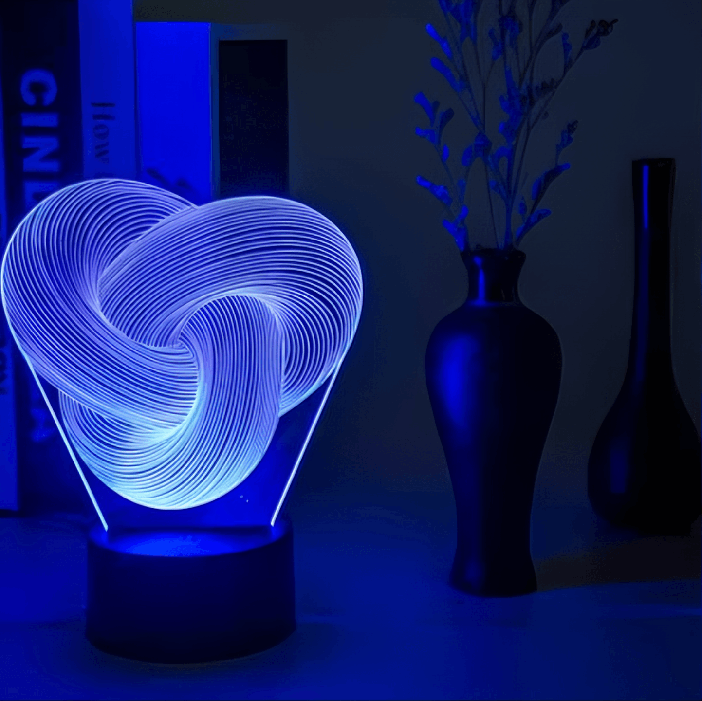 cute Twist 3D Lamp - Default Title from Light grace