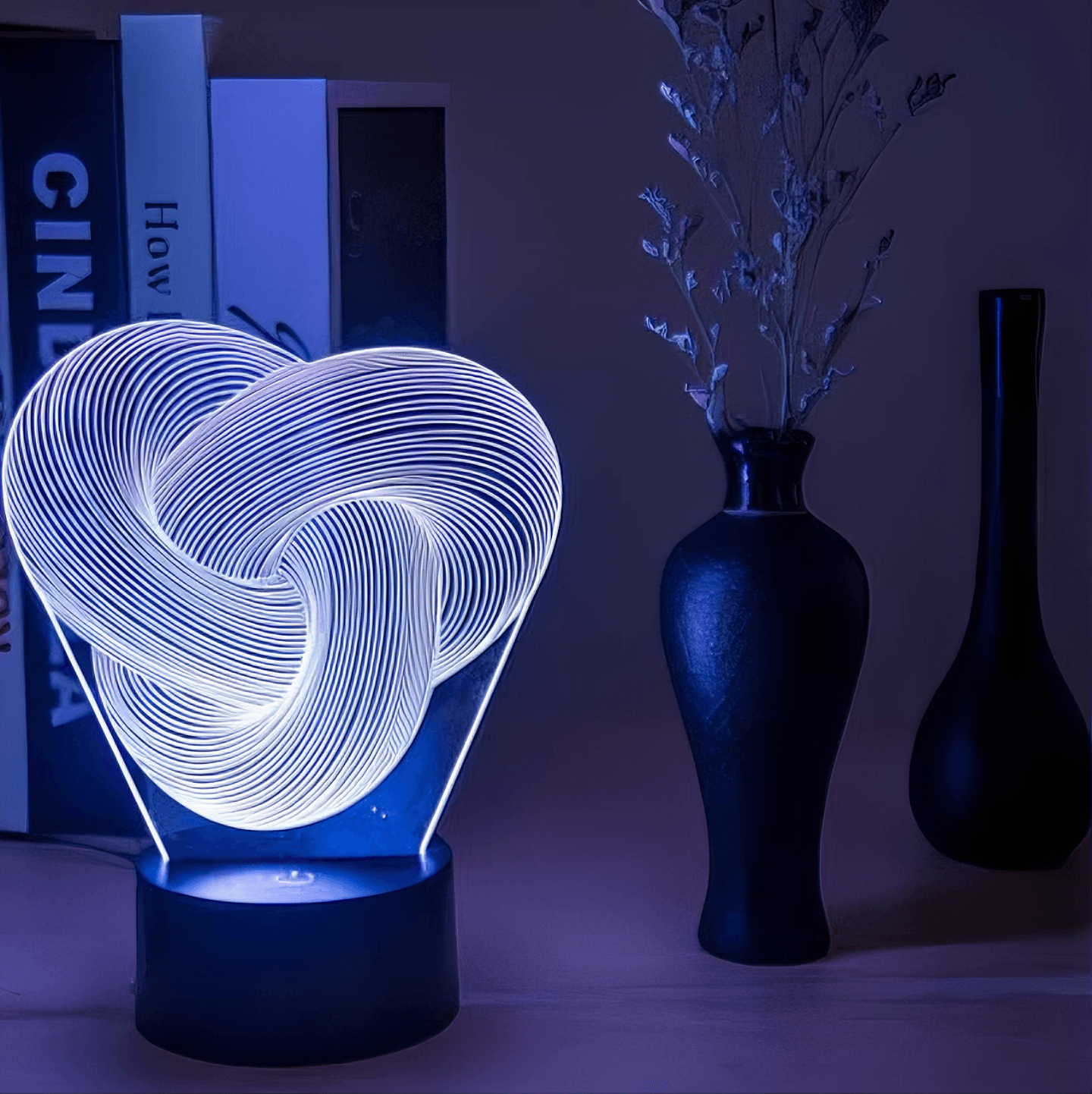 cute Twist 3D Lamp - Default Title from Light grace