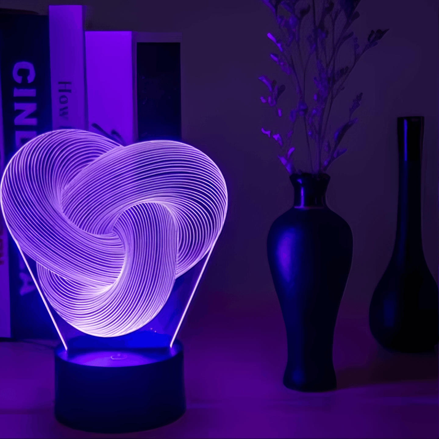 cute Twist 3D Lamp - Default Title from Light grace