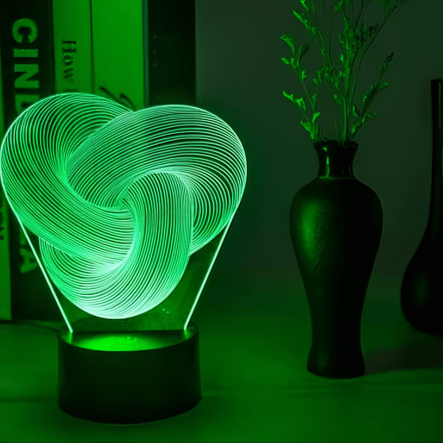 cute Twist 3D Lamp - Default Title from Light grace