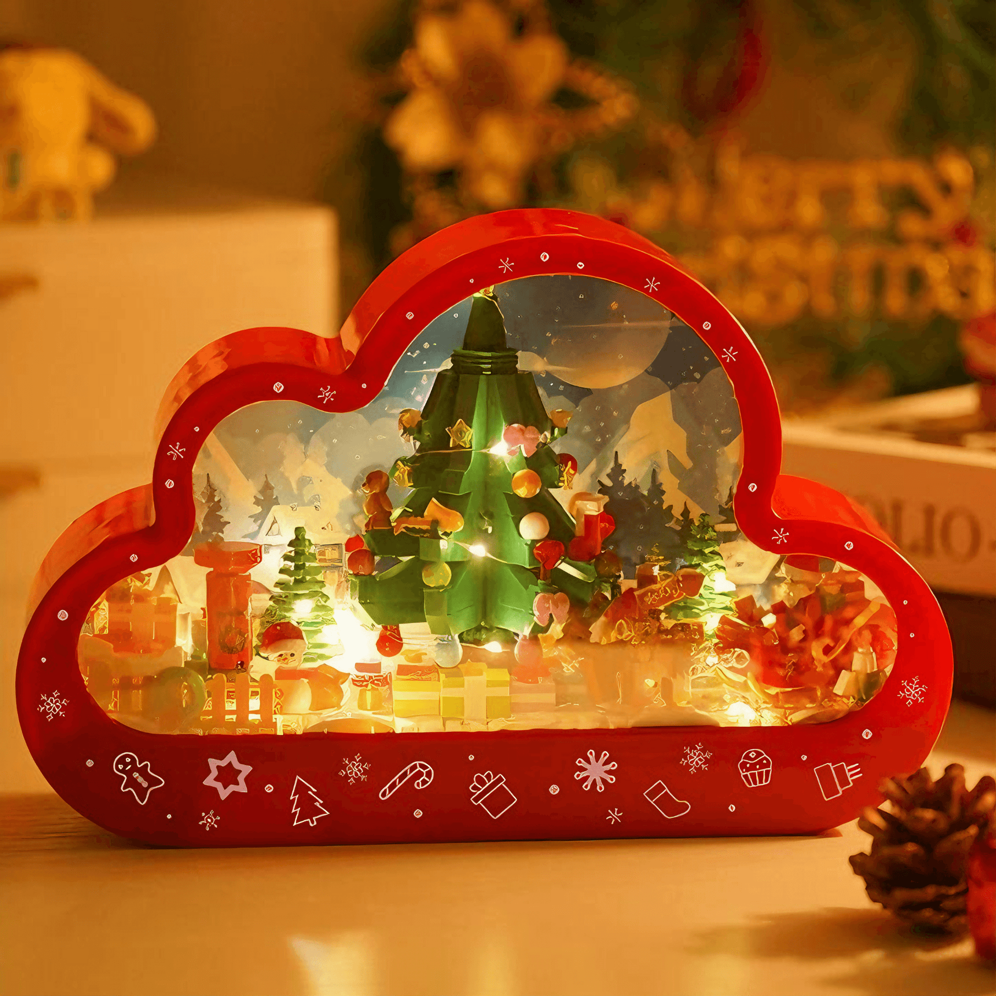 Lightgrace Decorative Christmas Cloud Lamp