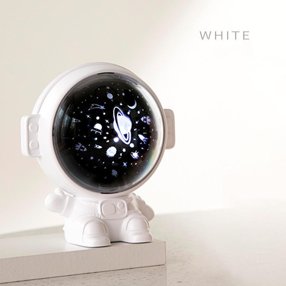 Lightgrace Mini Astronaut Galaxy Projector - White