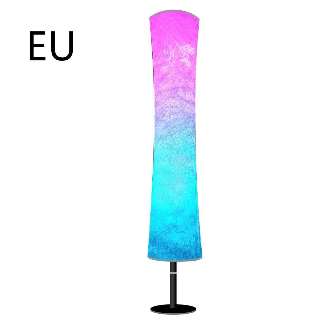 RGB Fabric Floor Lamp from Light grace in room corner