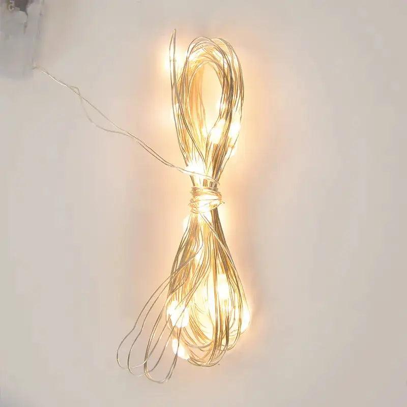 Green Leaf String Lights - Light Grace