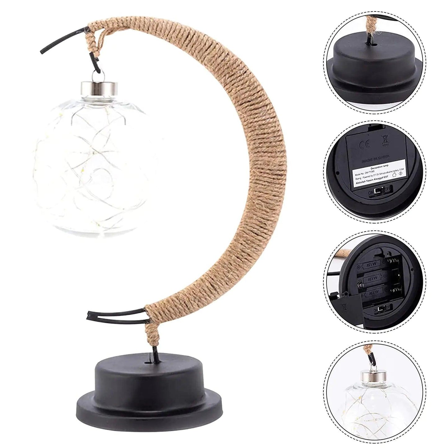 Lightgrace Enchanted Lunar Lamp - Yellow