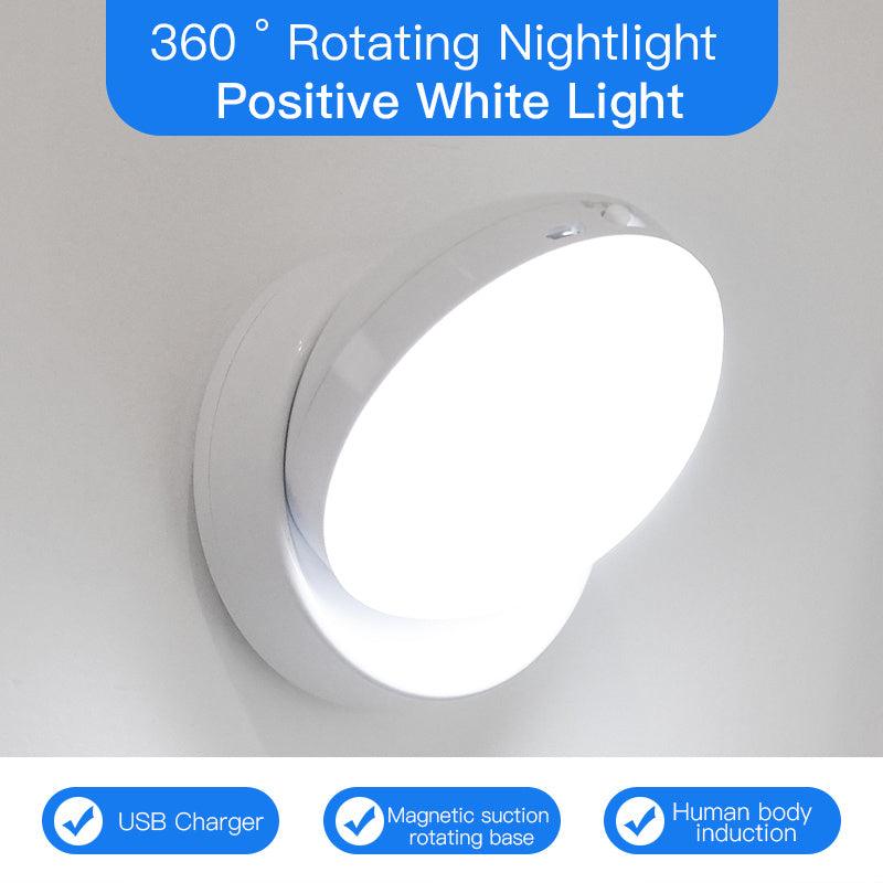 Rotating Led Sensor Lamp from Light grace in room corner