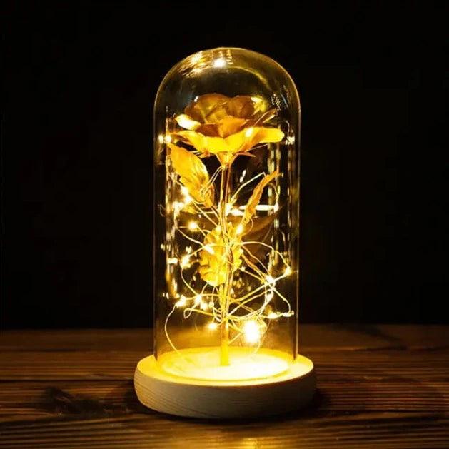 Lightgrace Rose Eternal Lamp 2 - 24k Gold