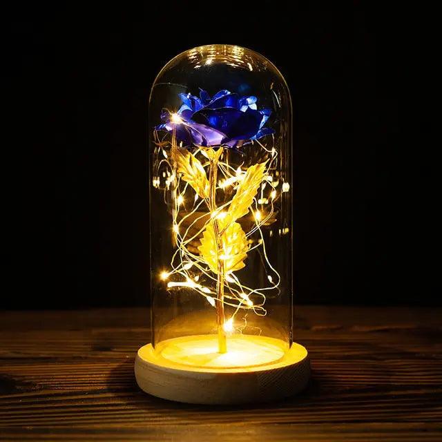 Lightgrace Rose Eternal Lamp 2 - Sapphire Blue