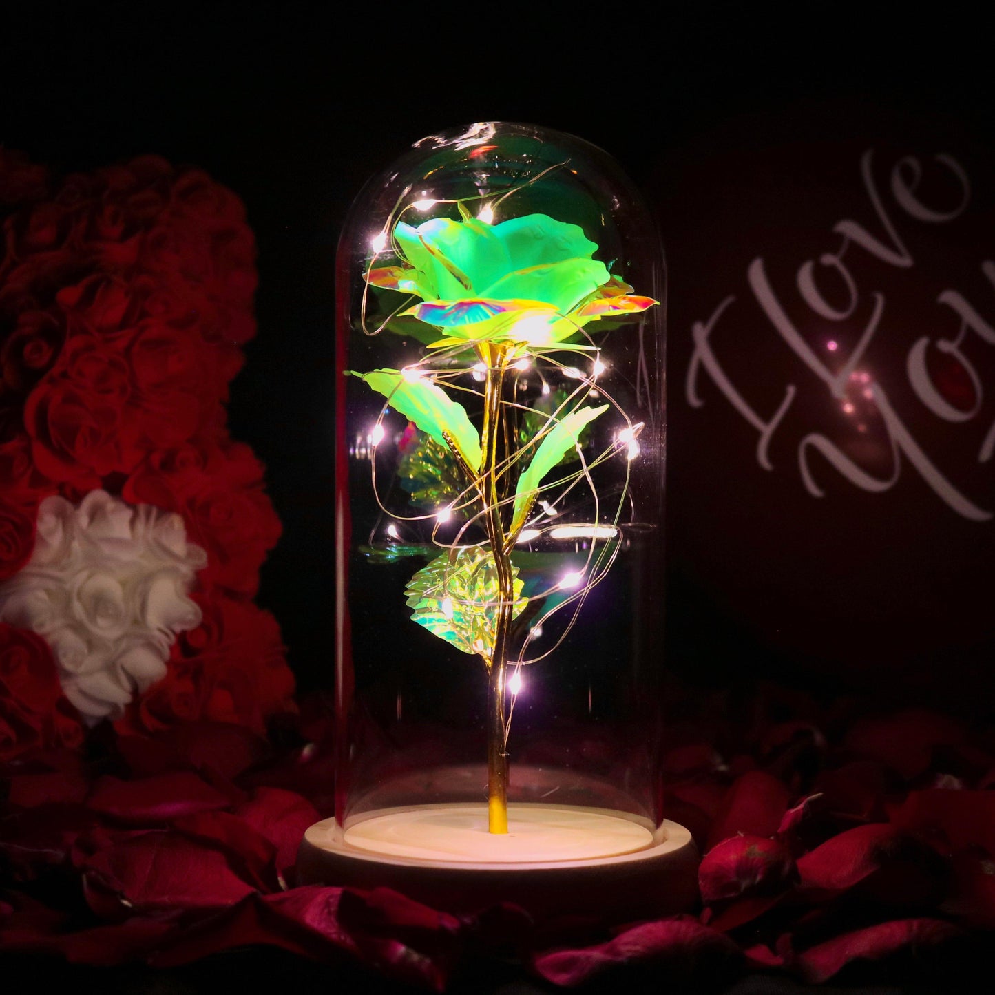 Rose Eternal Lamp from Light grace in room corner