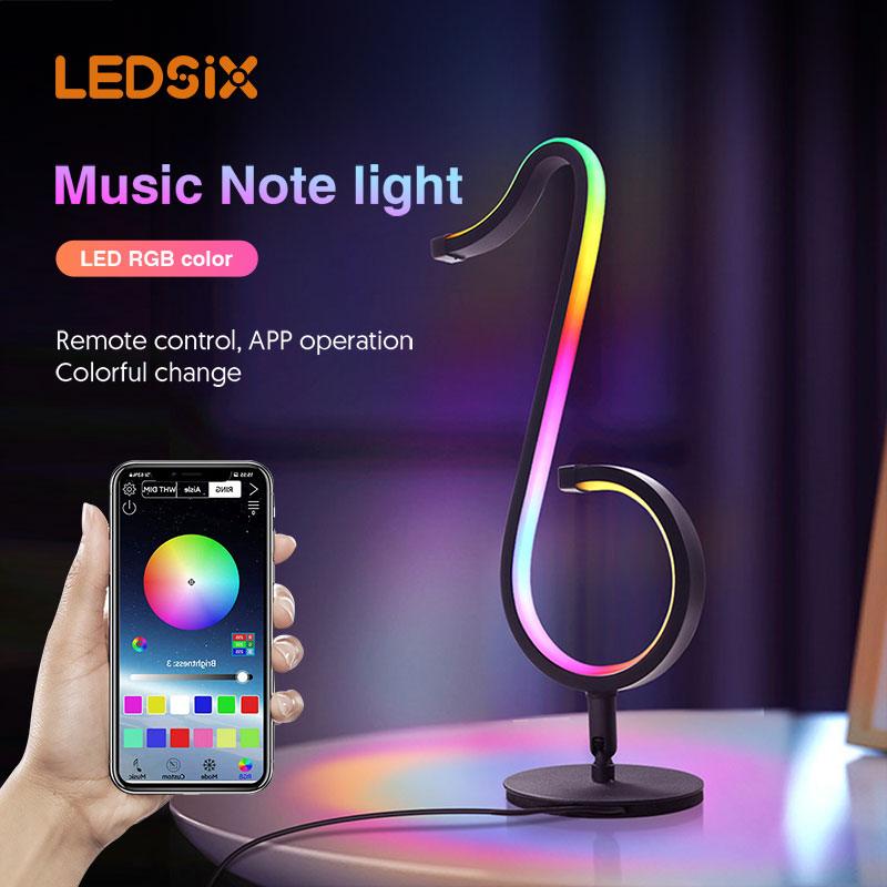 Light grace cute Music Note Lamp - Default Title