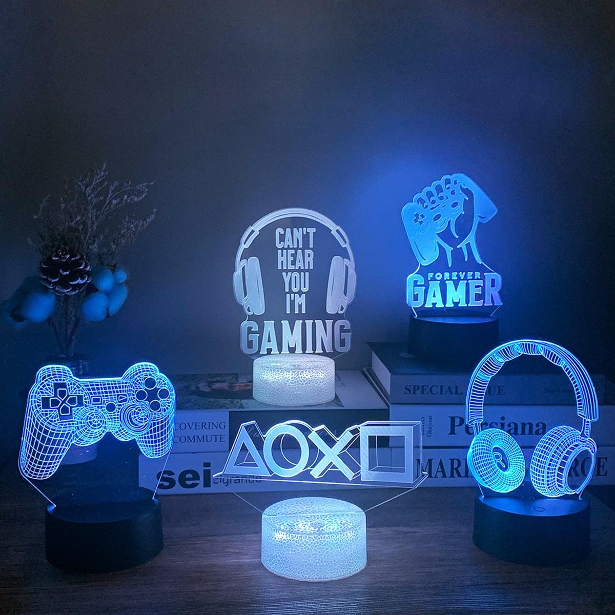 Gaming 3D Lamps - Light Grace