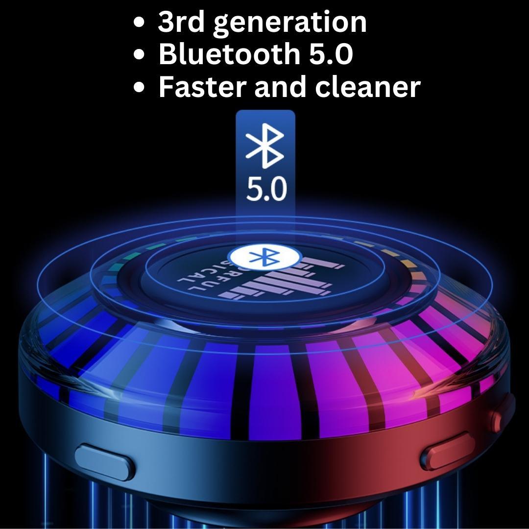 RGB Mini Speaker from Light grace in room corner