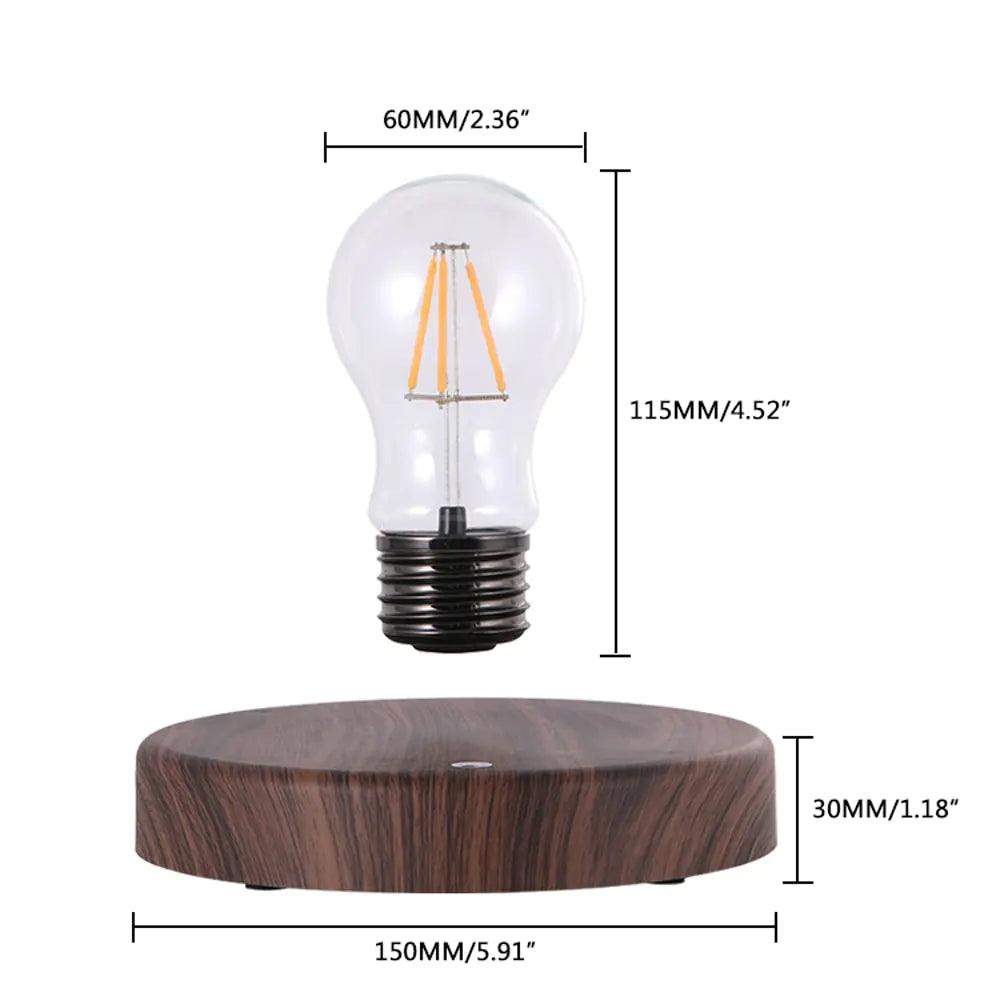 Light grace Levitating Bulb Lamp in bedroom