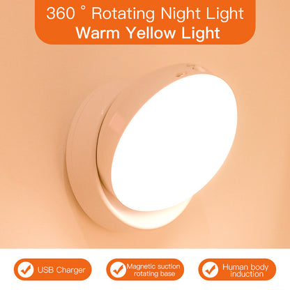 Rotating LED Sensor Lamp