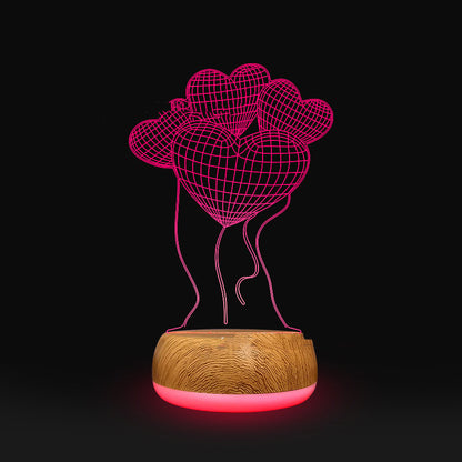 Love 3D Lamps Collection