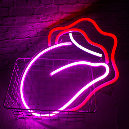 Mouth Neon Sign