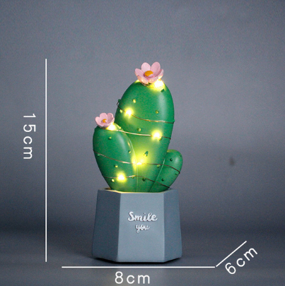 Mini Cactus Night Lamps