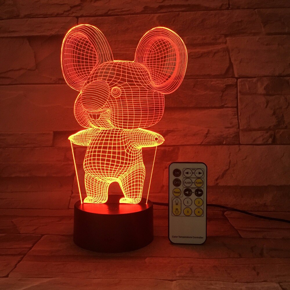 Koala 3D Lamp