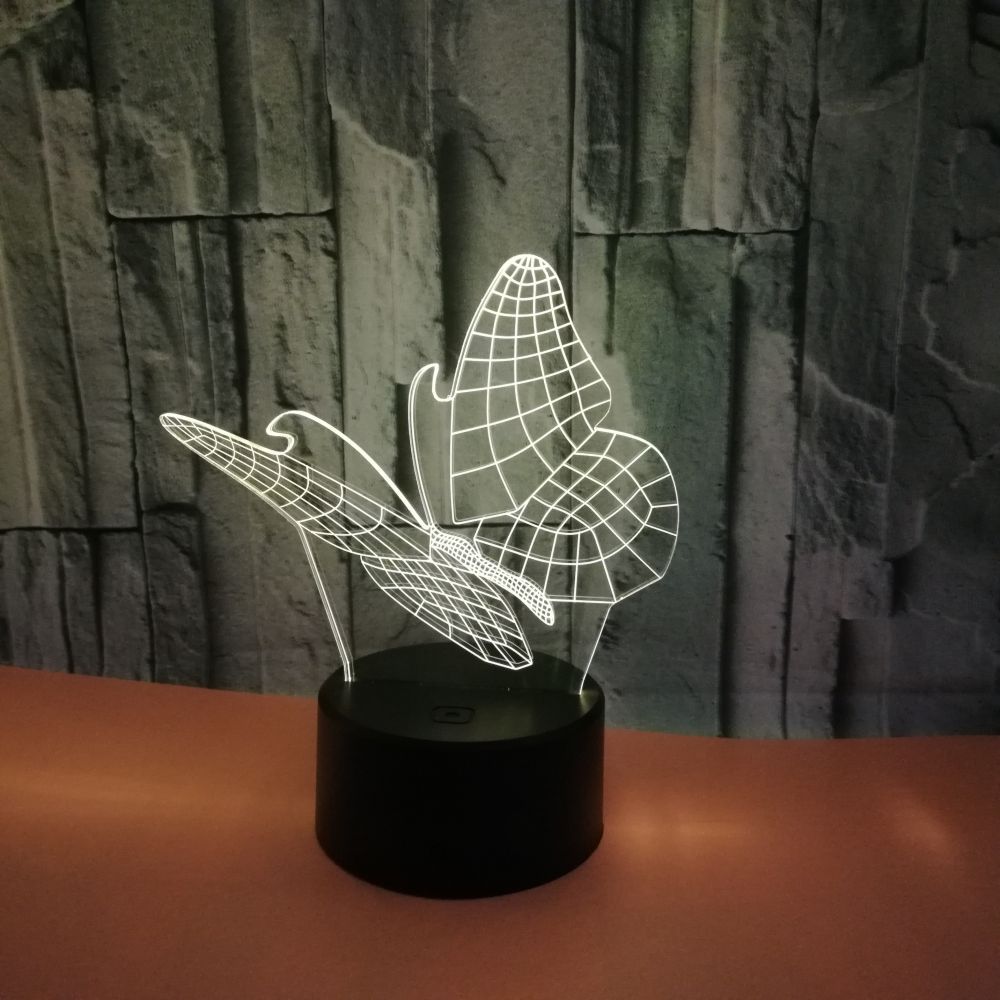 Butterfly 3D Lamp