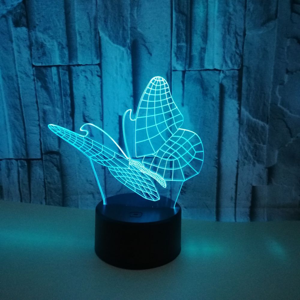 Butterfly 3D Lamp