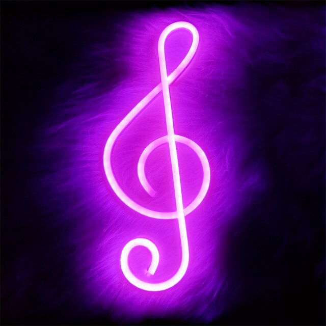 Music Note Neon Signs