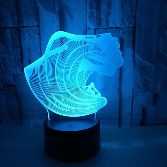 Lightgrace Wave 3D Lamp - Default Title