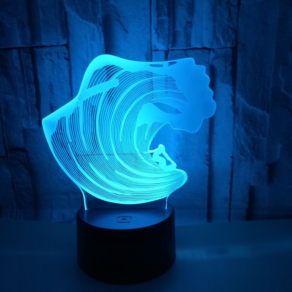 Wave 3D Lamp