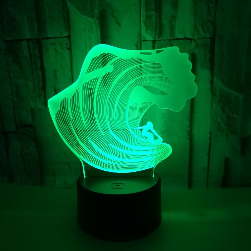 Wave 3D Lamp