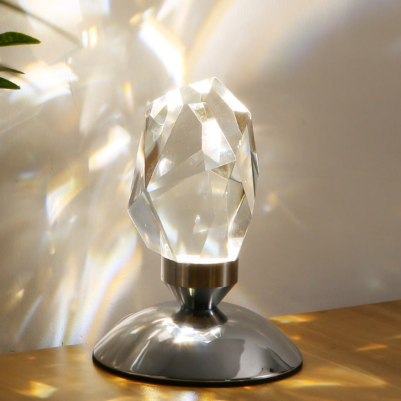 Diamond Crystal Table Lamp