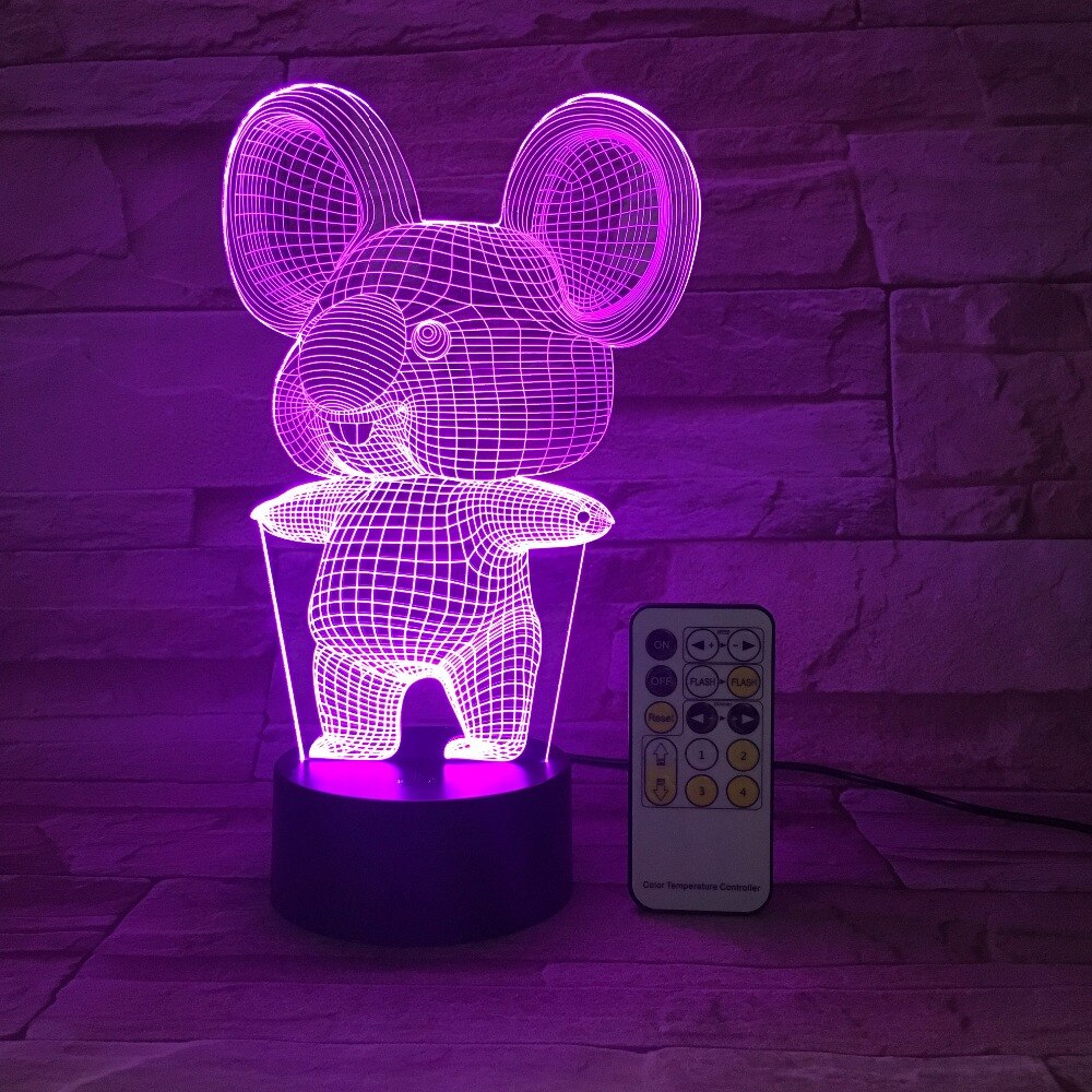 Koala 3D Lamp