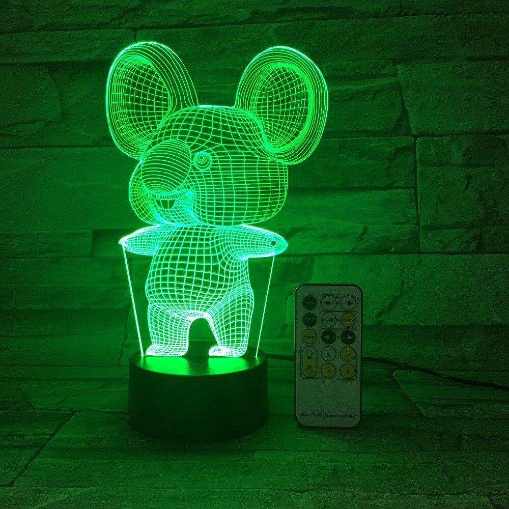 Koala 3D Lamp