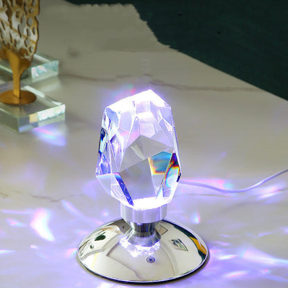 Diamond Crystal Table Lamp