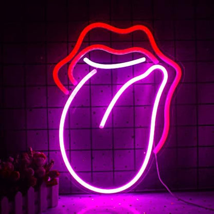 Mouth Neon Sign