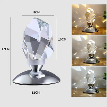 Diamond Crystal Table Lamp