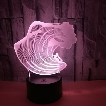 Wave 3D Lamp