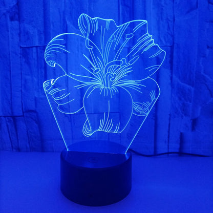 Lily Flower 3D Lamp