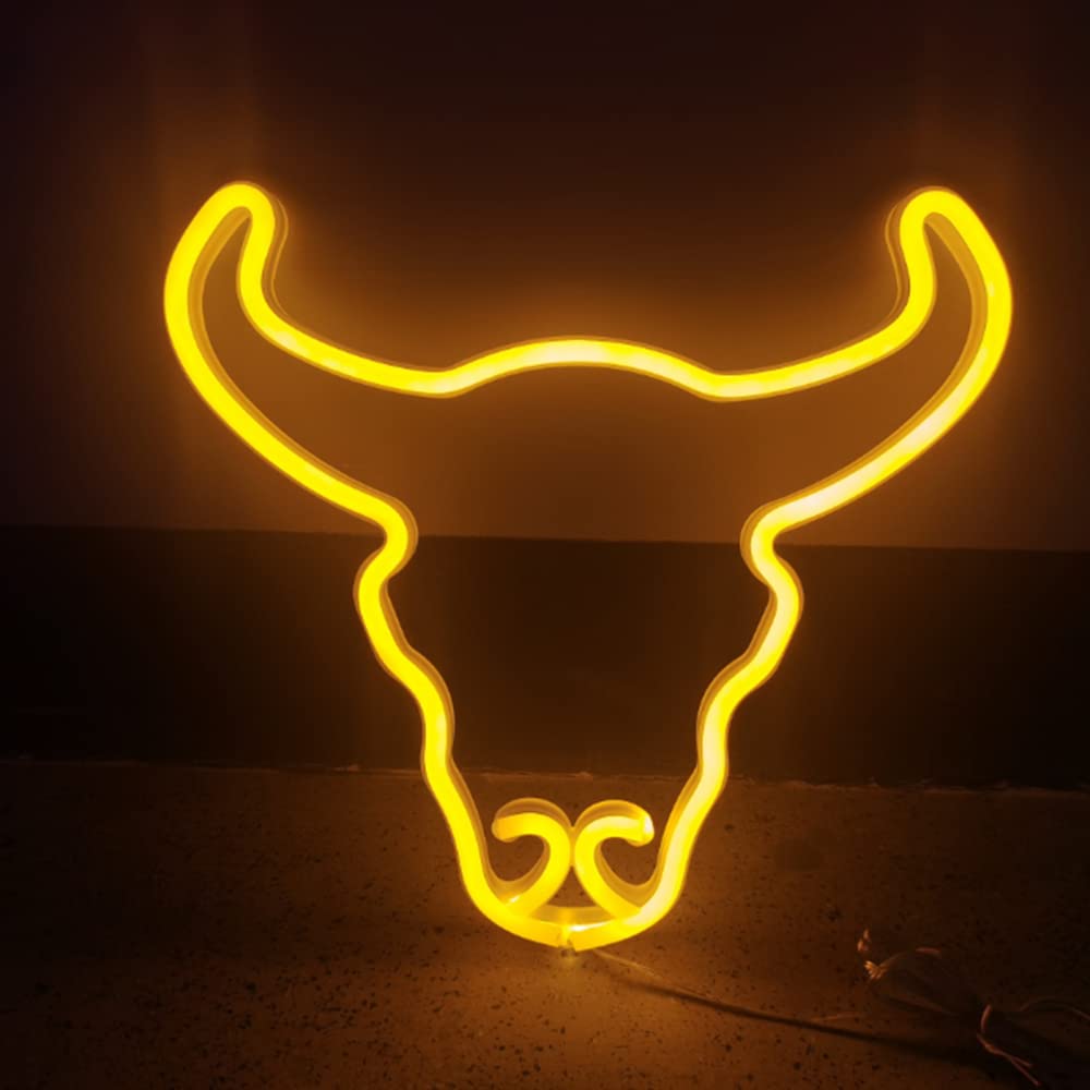 Bull Neon Sign