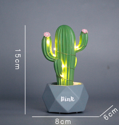 Mini Cactus Night Lamps