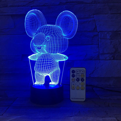 Koala 3D Lamp