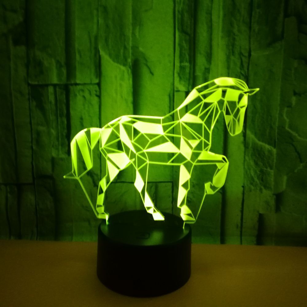 Horse 3D Lamp